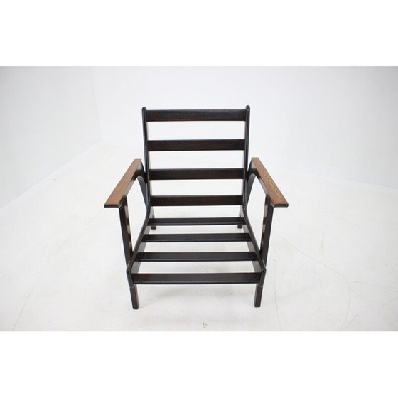 Image 1 of Poltrona vintage in rovere, Cecoslovacchia, anni '60