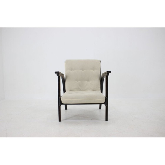 Image 1 of Poltrona vintage in rovere, Cecoslovacchia, anni '60