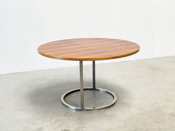 Image 1 of Italian rosewood round dining table