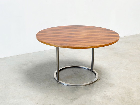 Image 1 of Italian rosewood round dining table