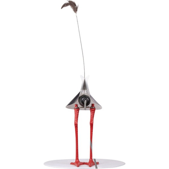 Image 1 of Vintage "Bibibibi" lamp in porcelain and metal by Ingo Maurer, 1980