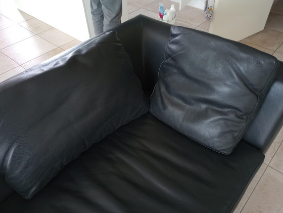 Image 1 of B&B Italia Charles Sofa Black Leather