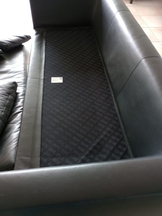 Image 1 of B&B Italia Charles Sofa Black Leather