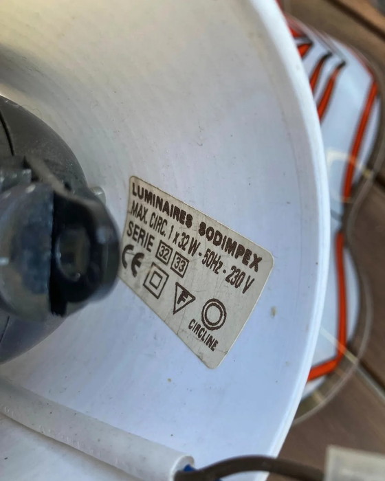 Image 1 of Lampada a sospensione in vetro vintage