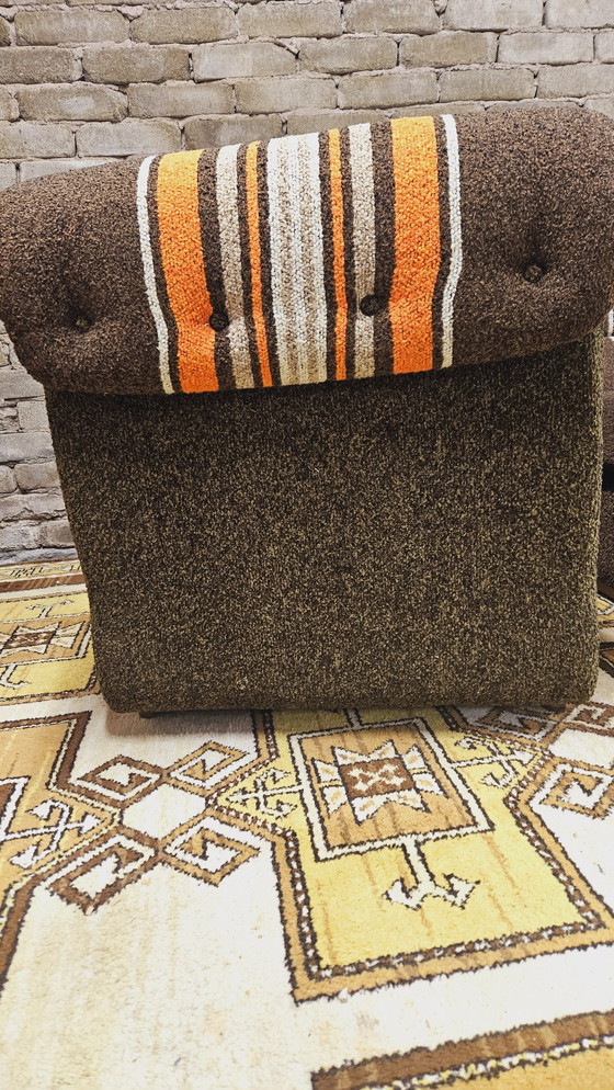 Image 1 of Pair De Chauffeuses 1970 Vintage