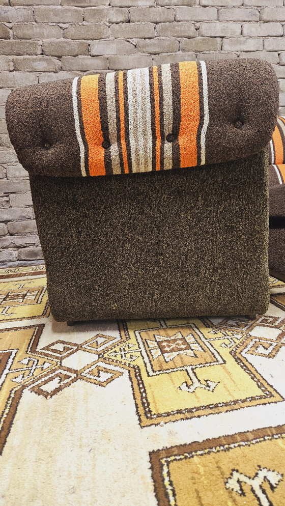 Image 1 of Pair De Chauffeuses 1970 Vintage