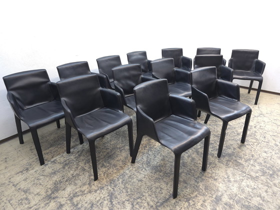 Image 1 of 6 Walter Knoll Gio chairs Designer chair Leather chair Modern Dining chair