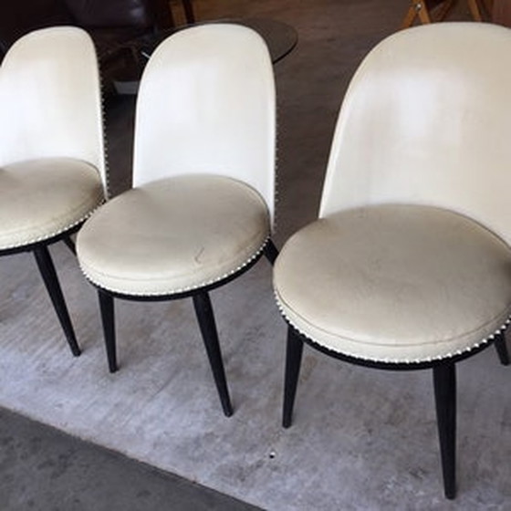 Image 1 of 4x Italian 50s chairs