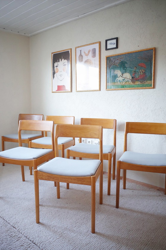 Image 1 of 6 sedie Johannes Nørgaard