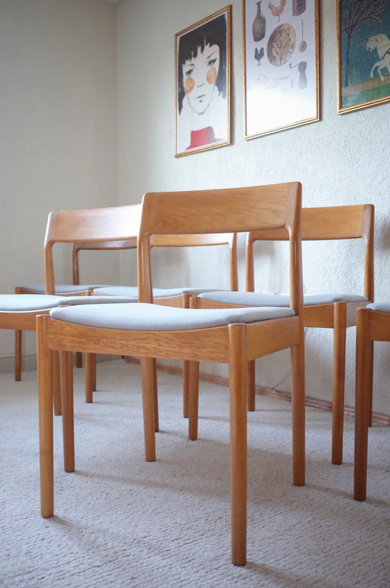 Image 1 of 6 sedie Johannes Nørgaard