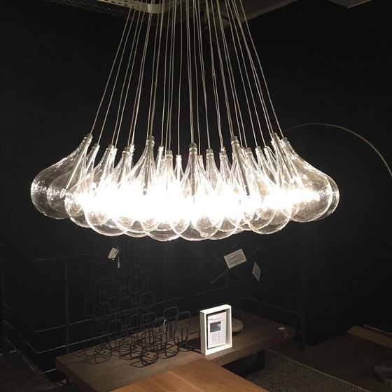 Image 1 of Vintage cluster bulb pendant lamp