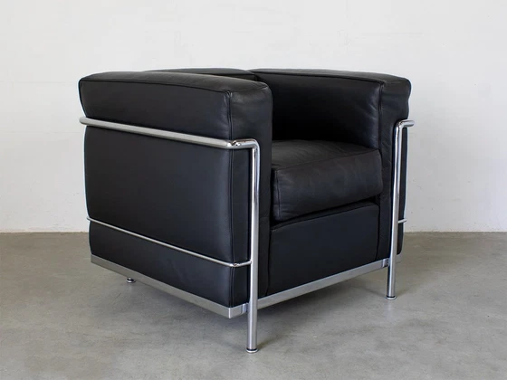 Image 1 of Cassina Lc2 Armchair Design Lecorbusier