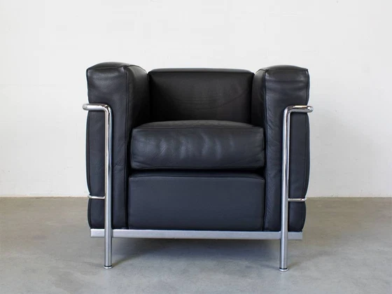 Image 1 of Cassina Lc2 Armchair Design Lecorbusier