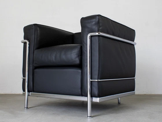 Image 1 of Cassina Lc2 Armchair Design Lecorbusier