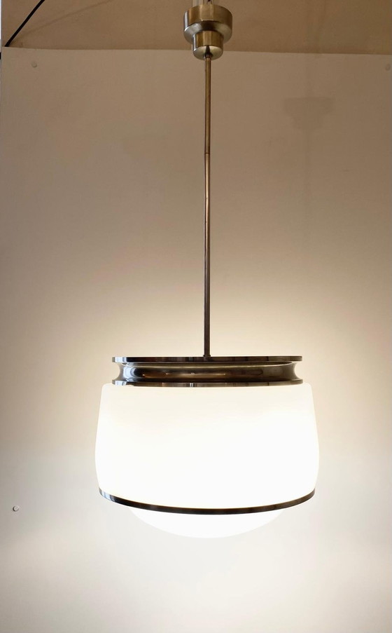 Image 1 of Artemide Pendant Kappa Model By Sergio Mazza