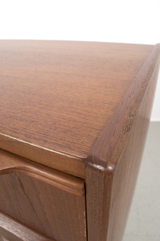 Image 1 of Danish teak chest of drawers