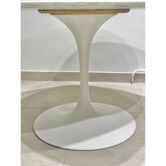 Image 1 of Tulipe vintage marble table by Knoll