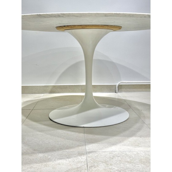 Image 1 of Tulipe vintage marble table by Knoll