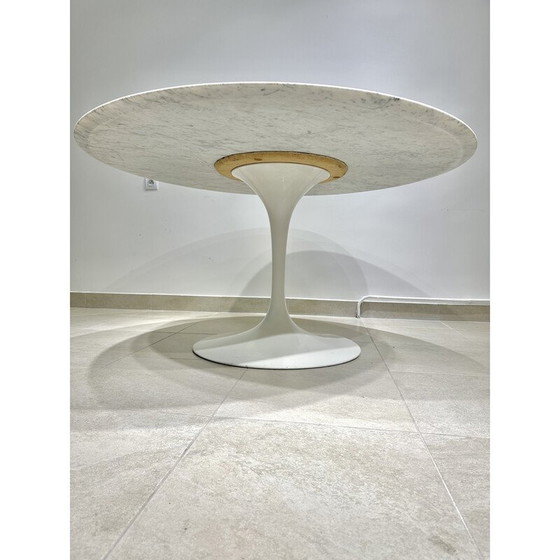 Image 1 of Tulipe vintage marble table by Knoll