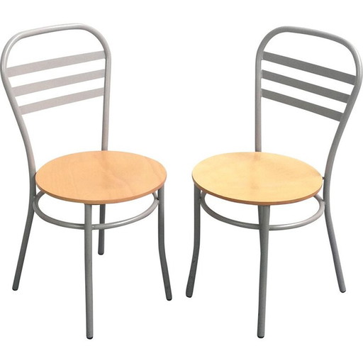 Pair of vintage bistro chairs Letti