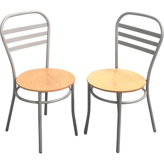 Image 1 of Pair of vintage bistro chairs Letti