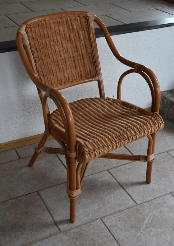Image 1 of Wicker Rattan Chair