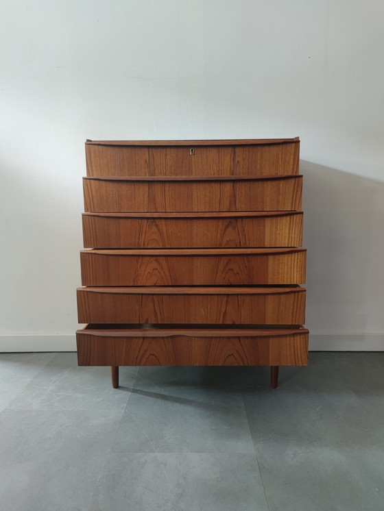 Image 1 of Cassettiera danese vintage in teak 