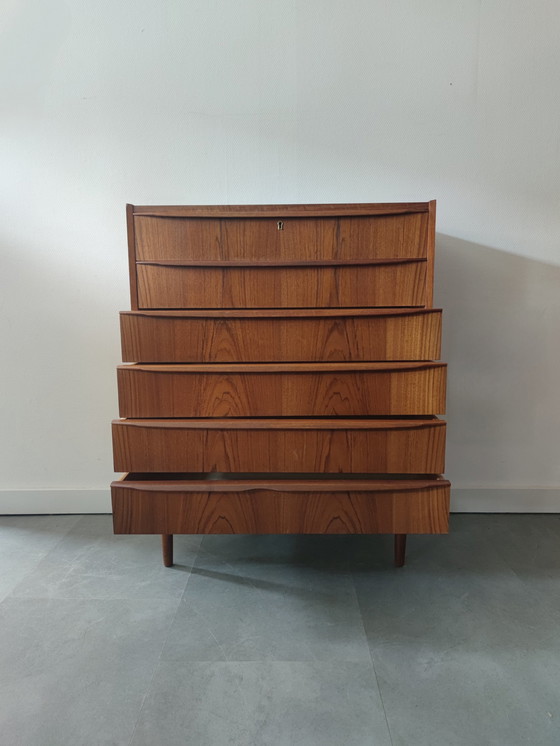 Image 1 of Cassettiera danese vintage in teak 