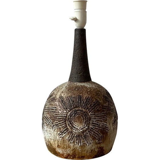 Image 1 of Lampada da tavolo vintage in ceramica, Danimarca anni '60