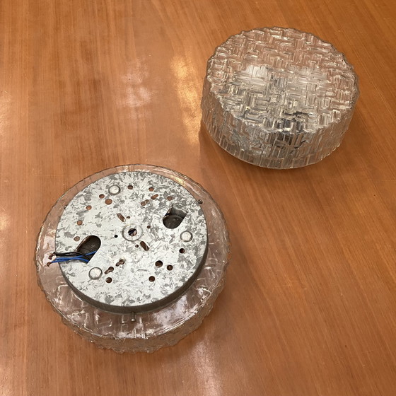 Image 1 of Set Of 2 Vintage Ceiling Or Wall Lights