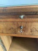 2x Louis Oak Side Table