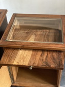 2x Louis Oak Side Table