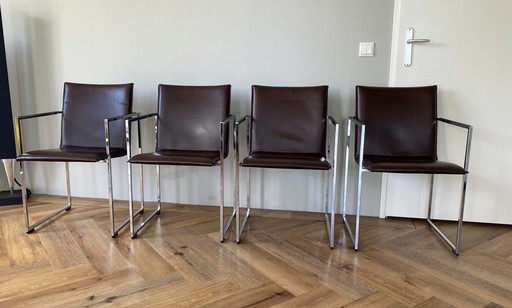 4x Arco Frame chairs