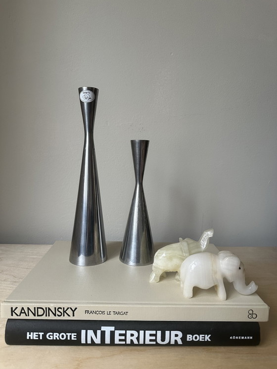 Image 1 of Vintage Ikea Erika Pekkari Candlesticks.