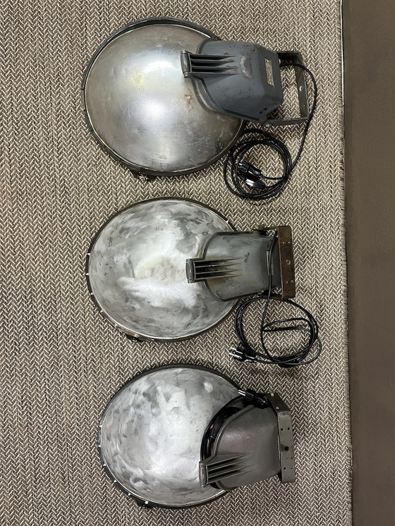 Image 1 of 4x Industrial factory wall lamps