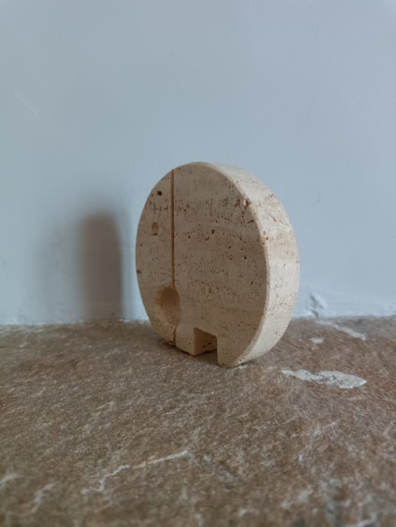 Image 1 of Elefante In Travertino Fratelli Mannelli