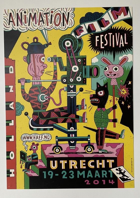 Image 1 of 2x poster Holland Animation Festival