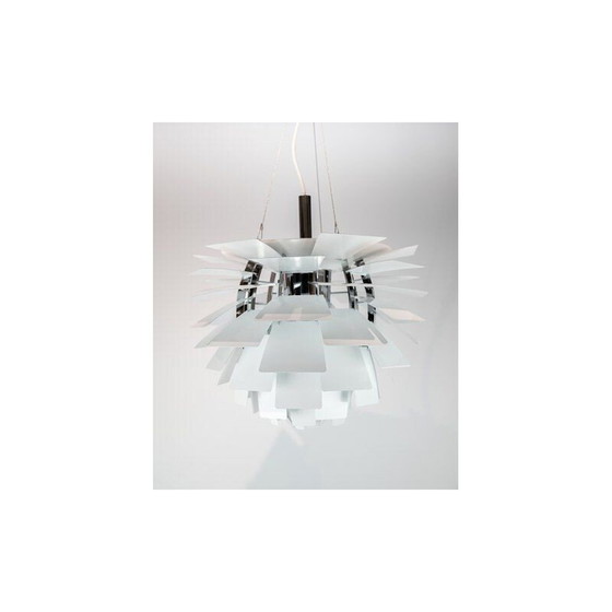 Image 1 of Vintage White suspension artichoke by Poul Henningsen & Louis Poulsen 1958s