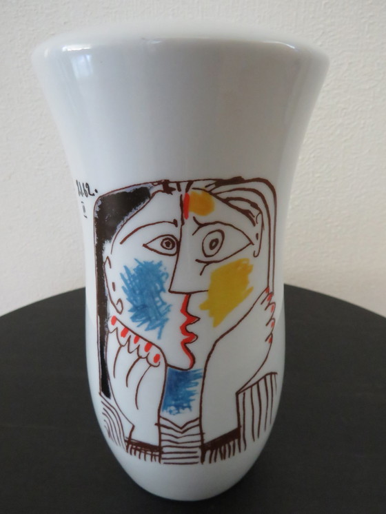 Image 1 of Tognana Pablo Picasso vase