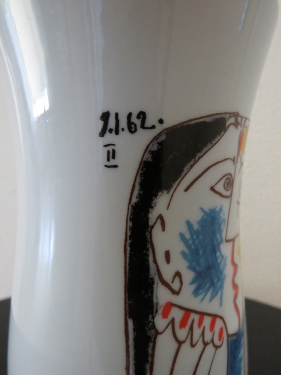 Image 1 of Tognana Pablo Picasso vase