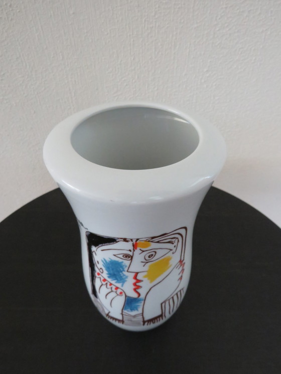 Image 1 of Tognana Pablo Picasso vase