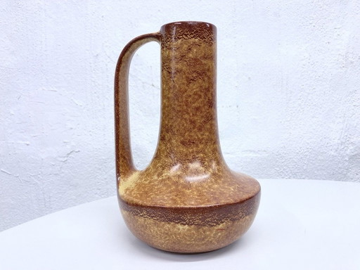 Italian ceramic vase jug vase Bertoncello 60s design