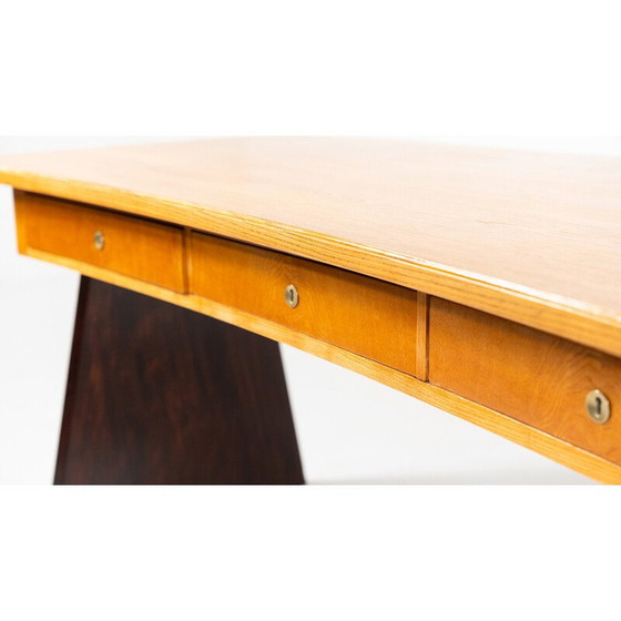 Image 1 of Vintage desk by Erich Stratmann, Germany 1950