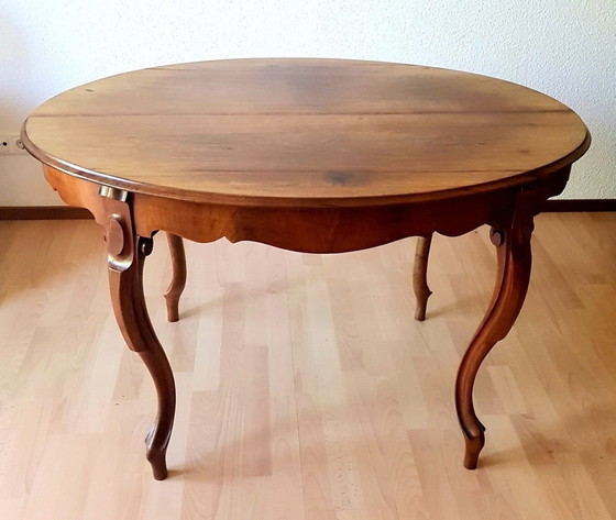 Image 1 of Antique Dining Salon Table