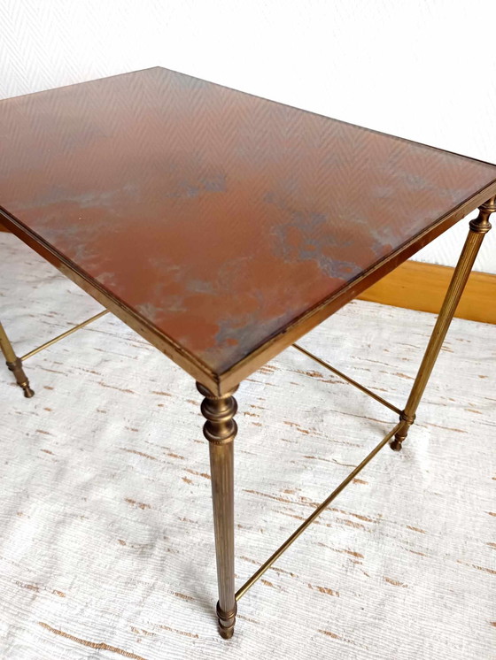 Image 1 of Bronze Gilded Side Table