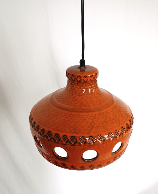 Fat lava pendant lamp ceramic