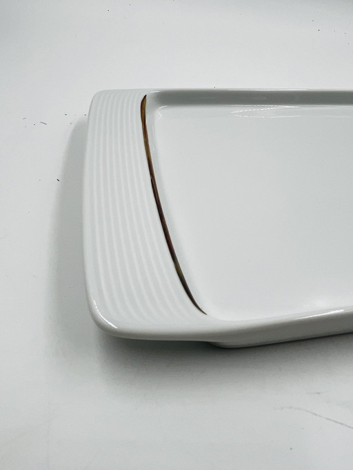 Rectangular dish Arzberg Fil D'Or