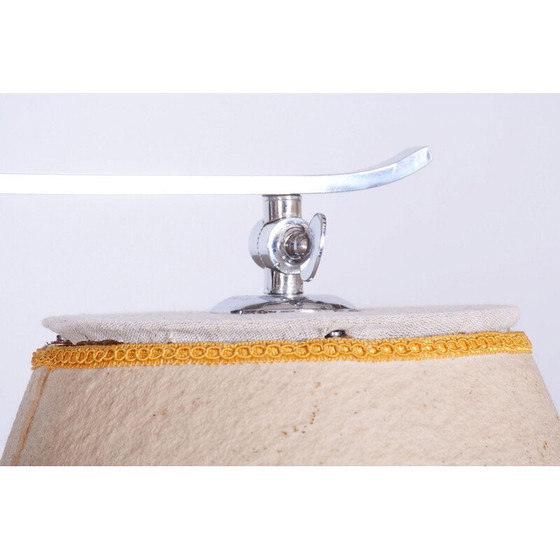 Image 1 of Vintage Art Deco floor lamp in chrome steel, Czechoslovakia 1920