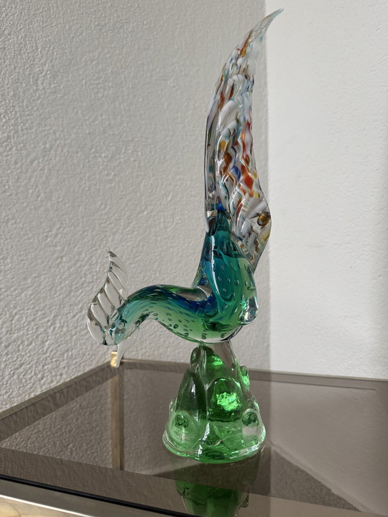 Image 1 of Pheasant Murano Glass 60's