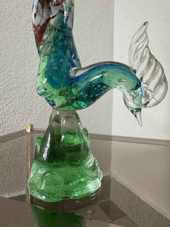 Image 1 of Pheasant Murano Glass 60's